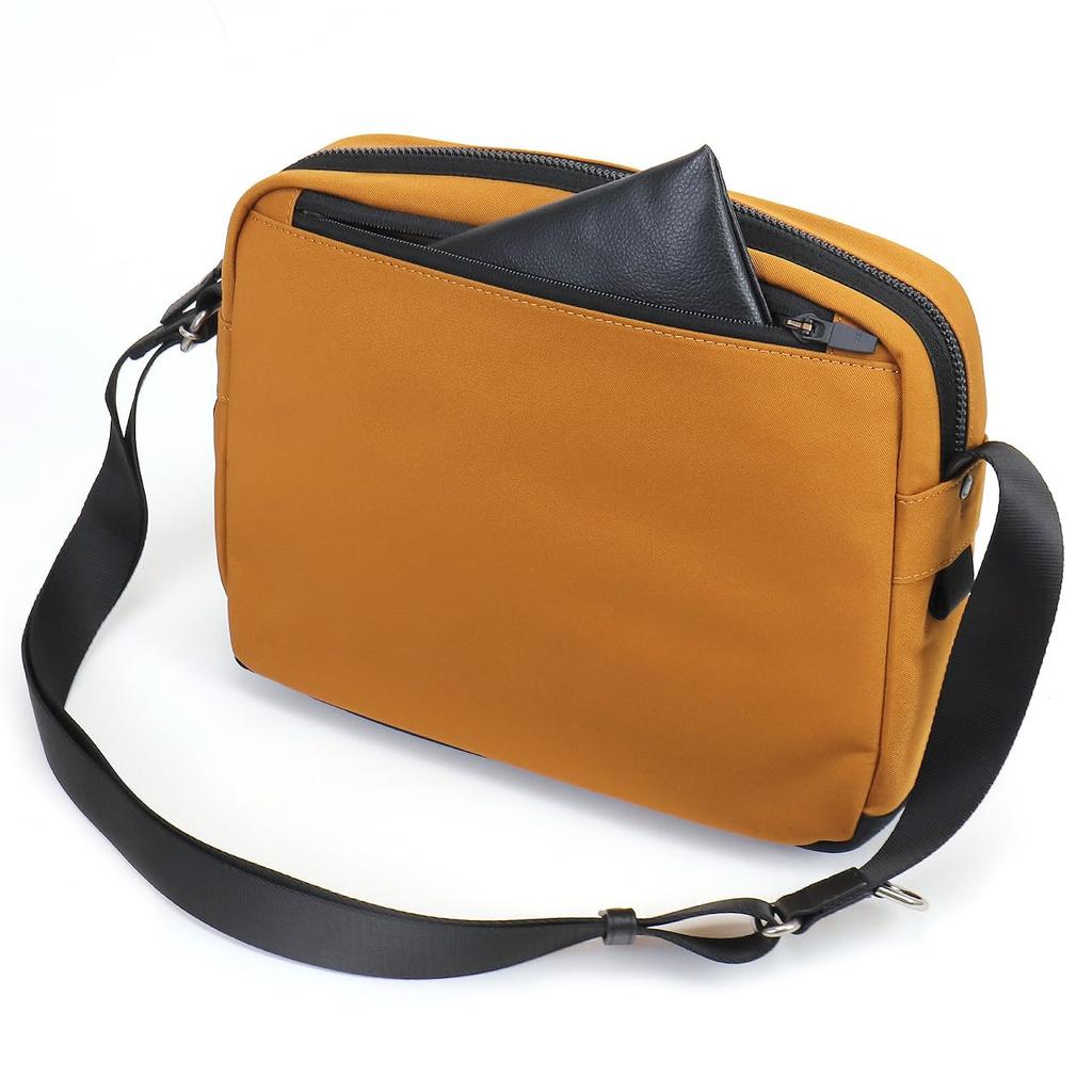 Takeo Kikuchi Aston Shoulder Bag 755102 Camel