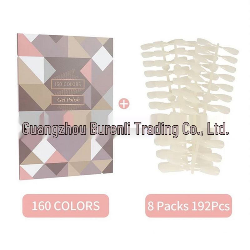 Tırnak Sanatı Renk Gösterim Albümü: Oje ve Jel için 160 Renkli Örnek Kitabı