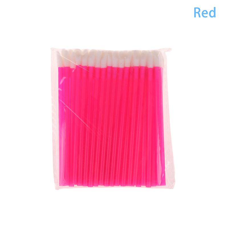 50Pcs Disposable Makeup Brush Kit Mascara Wand Spoolies Lipstick Lip Gloss Applicator For Eyebrow Eyelash Extension