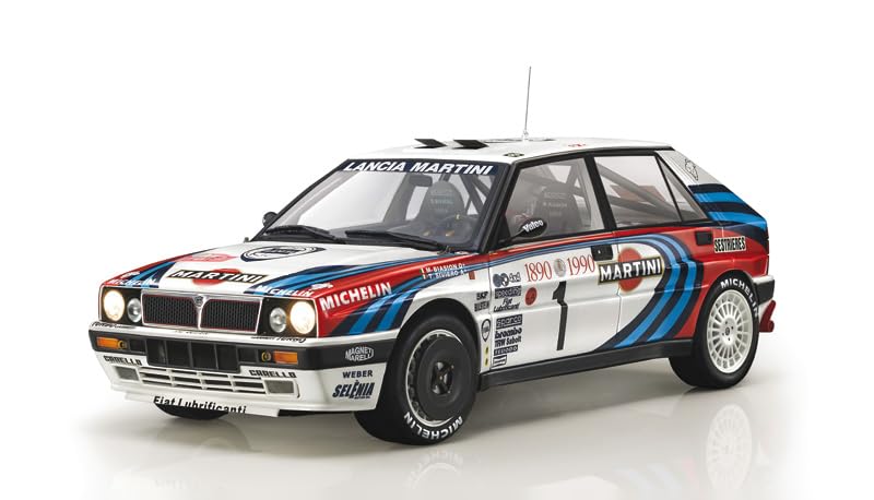 Série 4709 Lancia Delta HF Integrale 16V Modelo de Plástico 37706 da Italeri Tamiya (ITALIANO) 1/12 Nº