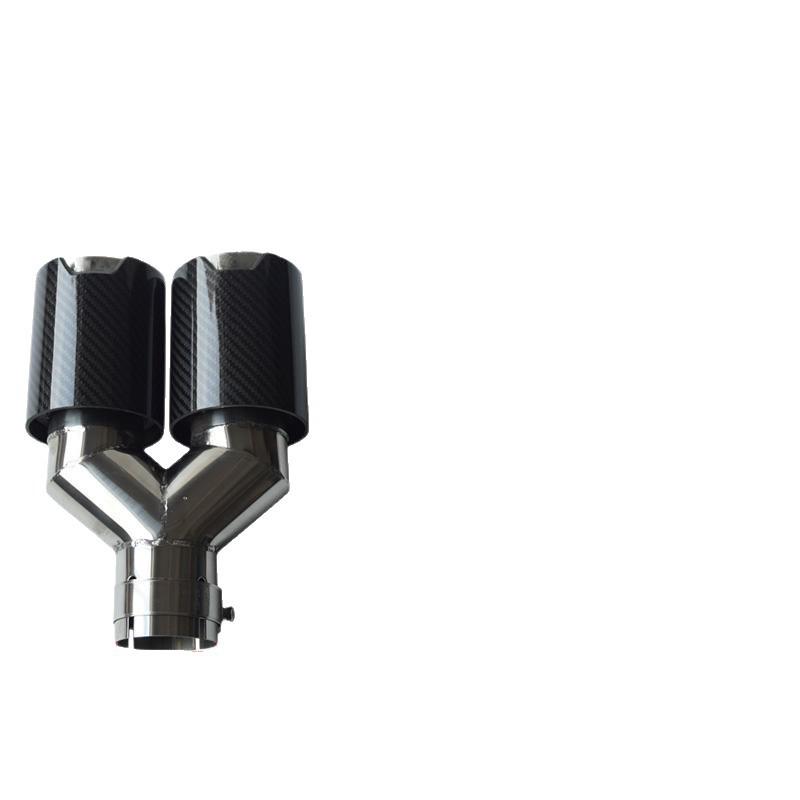 Końcówka wydechu BMW z włókna węglowego, podwójna, wysokowydajna, z logo M