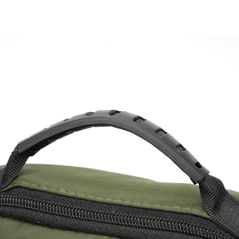 Men's Oxford Crossbody Bag Middle-Aged Sports Travel Shoulder Bag Multi-Compartment Mobile Phone Bag