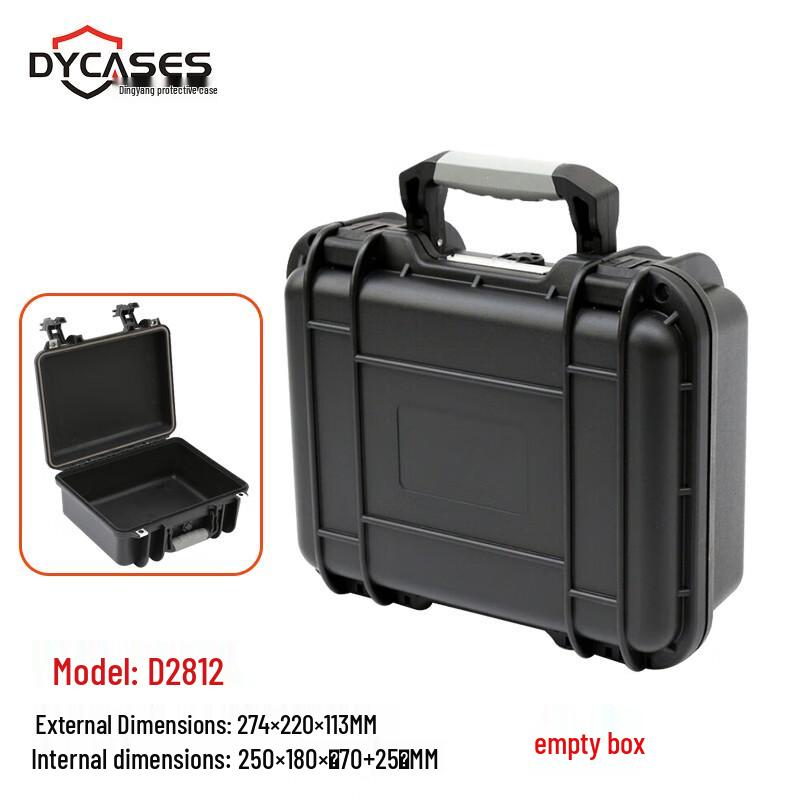 Dingyang D2812 Industrial Waterproof Protective Case 274x225x113mm