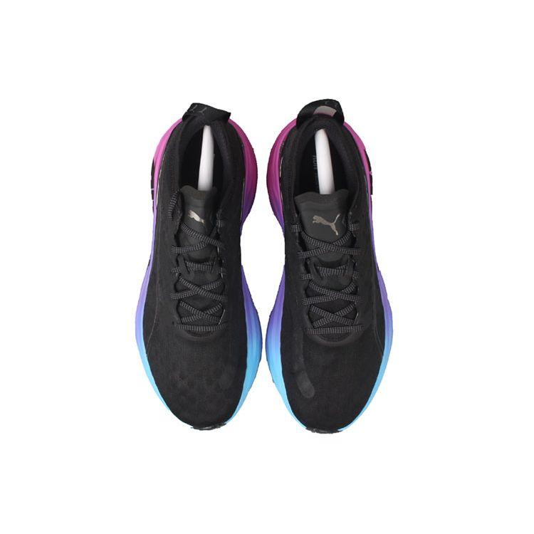 Puma ForeverRun Nitro Sunset - Black Men Sneakers Luminous-Blue Electric-Orchid 380007-01