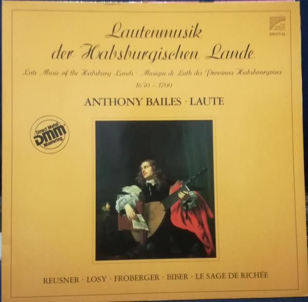 

LP Record ANTHONY BAILES ESAIAS REUSNER JR. Lautenmusik Der Habsburgischen Land PANOV65009 PAN Verlag Vleu Germany Classical Used