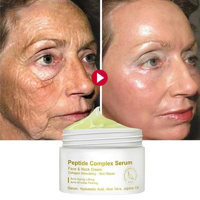 Krém proti vráskam Kyselina hyalurónová Hydratačná starostlivosť o pleť Peptidový komplex Essence Firming Whitening Beauty Cosmetics