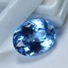 Natural Blue Aquamarine Loose Gemstone Ocean 10.18 Ct Oval Cut for Jewelry Making and Crafts