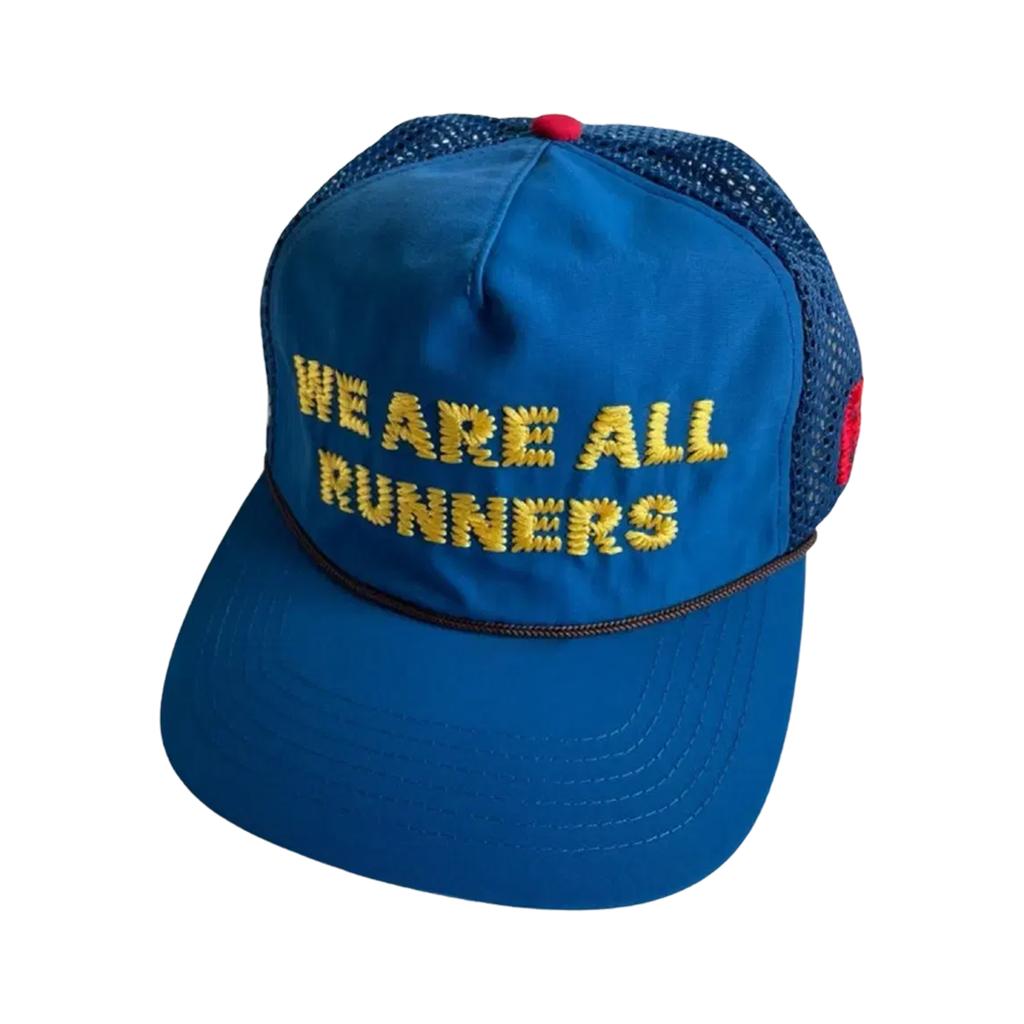 Alex Zono x Wherever We Are All Runners Trucker Hat Blue