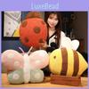 Cute Bee Butterfly Ladybug Plush Doll Pillow Cushion For Kids Gift And Bedroom Decor