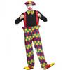 Smiffys Men's Clown Hoop Detail Costume