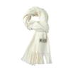 Wool Scarf Women's Winter Premium Thick Solid Color Scarf Versatile New Autumn and Winter White Cashmere Scarf