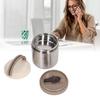 Insulated Food Jar 304 Stainless Steel Japanese   Round Shape Vacuum Lunch Food Container for   Worker 1.2L