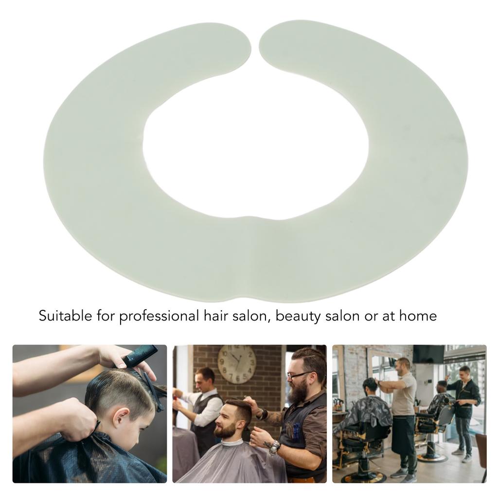 Hair Salon Stylist Cutting Collar Professional Silicone Waterproof Hair Cutting Neck Shawl for Hair Salon