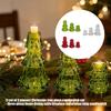 Holiday Glass Candlestick Set, 3-Piece Table Display Accent for Shelf Display, Dining Tables, Indoor Use, and Shelf Accent