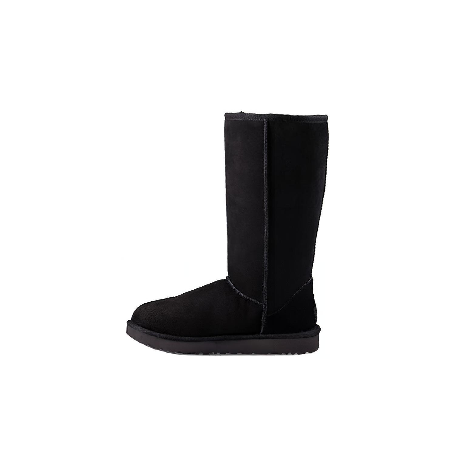 

UGG Classic Tall Ii Black Fleece Lined Women s 1016224-BLK 38