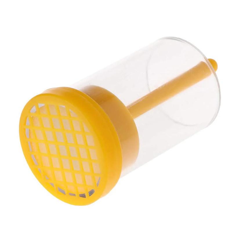 Plunger Beekeeper Yellow Catcher Tool Bee Beekeeping Supplies Bee-Friendly Queen Bee Marker Bottle Beekeeping Supplies Frames