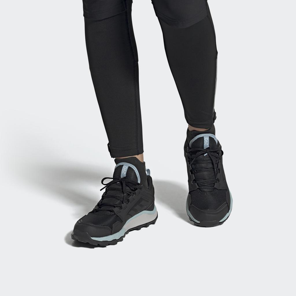 New Adidas Terrex Agravic Tr GoreTex Trail 'Black Blue Grey' Women's EF6879