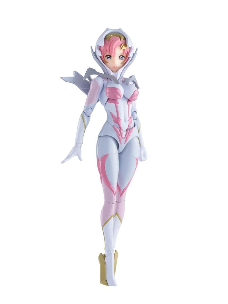 Lacus Clyne Suit Reproduction PVC Approximately Complete Figure S.H.Figuarts (Pilot Ver.) Ride-On Set, & ABS, 130mm, Pre-painted