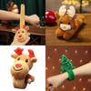 Festive Soft Plush Reindeer Bracelet For Children Ideal Christmas Tree Ornament