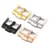 18mm 20mm 24mm Stainless Steel Watch Buckle Replacement Buckle for Silicone Watch Strap with Tool Watch Clasp Accessories