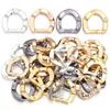 10pcs/bag Plated Acrylic Chain Tail Buckle Link Chain Connector For Jewelry Making Components Woman Handbag Parts Accessories