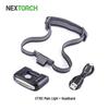 NEXTORCH UT10C Rött & Vitt Dubbelt Ljus Multifunktionspannlampa