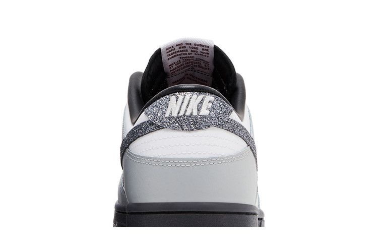 Nike Dunk Low LX Glitter Swoosh White Light Smoke Grey (Women's)