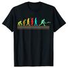 Funny Tennis Evolution Player Graphic T-shirts Fashion Casual Tshirt 100% Cotton Loose Oversized T Shirt Unisex