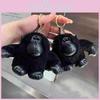 Cuter Chimpanzee Keychain Soft Plush Toy Gift For Kids And Friends