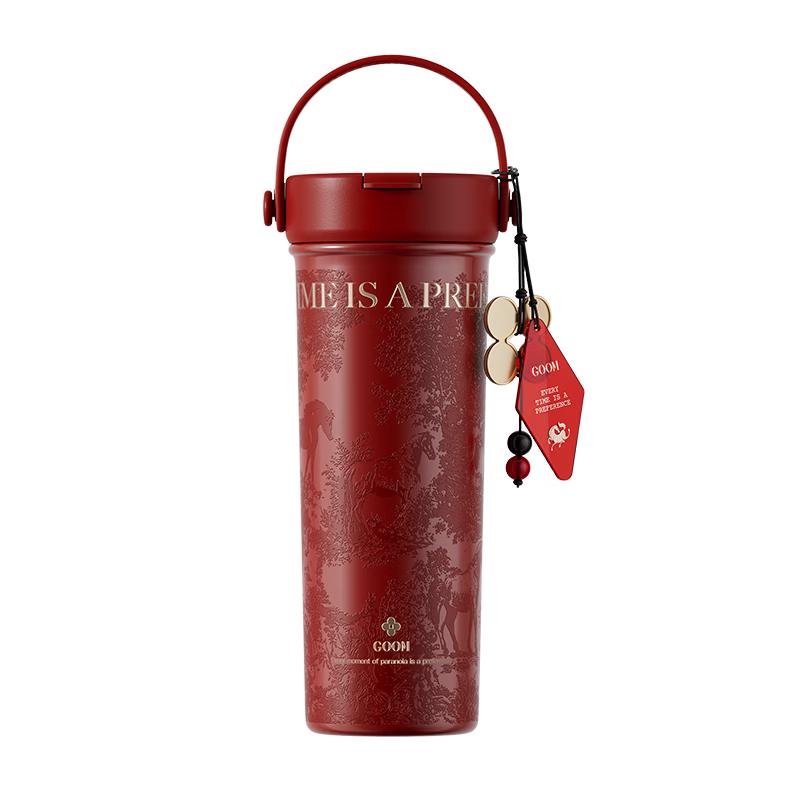 GOOM Art Hand-Painted Thermos Cup