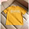 Gothic Letter Print Tshirt