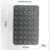 Available Silicone Phone Holder, 24-Piece Set with Square Suction Cups, Single-Sided Adhesive, 6.8g Each