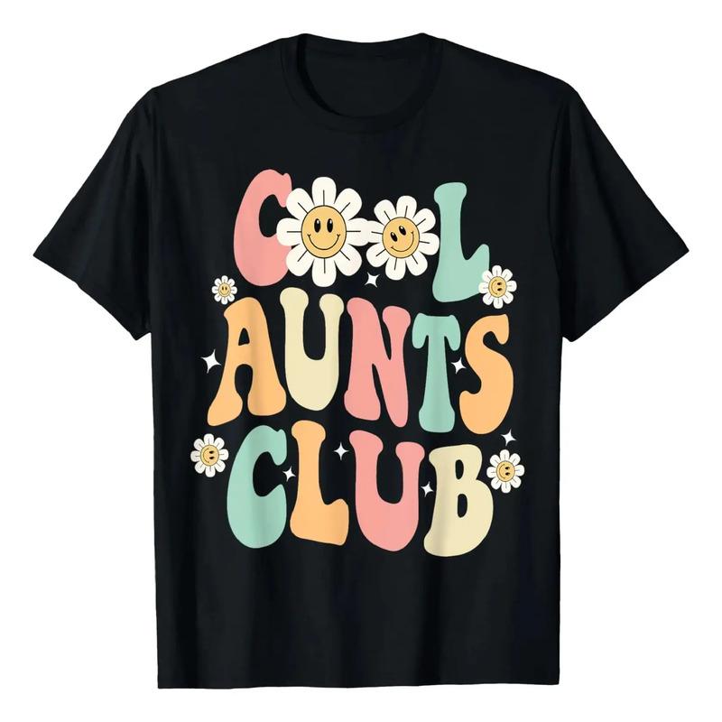 Groovy Cool Aunts Club Auntie Funny Best Aunt Ever Aunties T S разноцветный