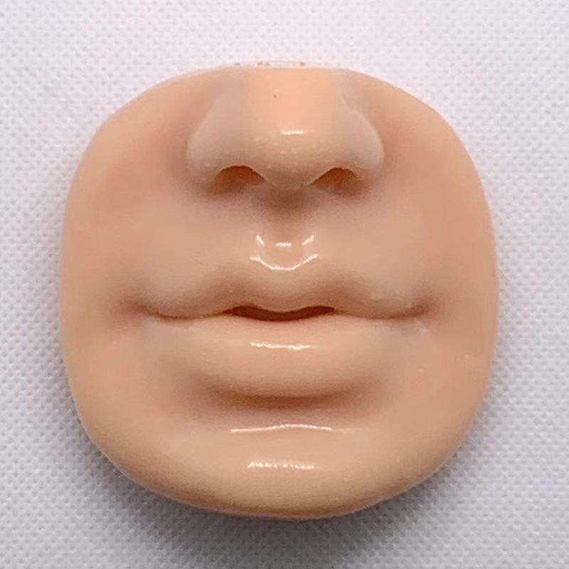 Silicone Ear, Nose, Tongue, Navel, Eye, and Mouth Model of Human Senses