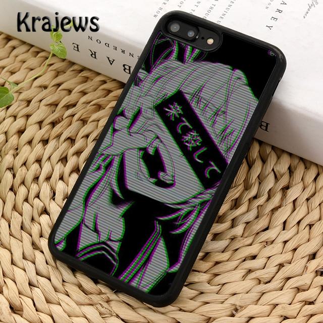 Krajews Sad Japanese Soft Phone Case Cover For iPhone 17 Air 16 15 14 Plus 11 12 13 Pro Max Coque Shell Fundas