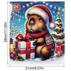 Advent Toys Calendar Lovable Christmas Gift Calendar Capybara Playset Playful Christmas Countdown Calendar For Desks Gift For