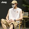 JEEP Men's Cotton Breathable Sleeveless T-Shirt