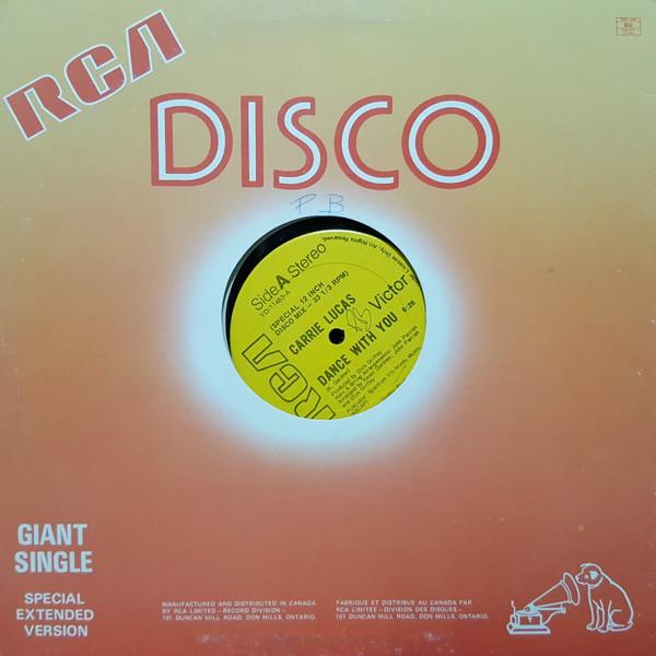 

12inch Record CARRIE LUCAS Dance With You Simpler Days YD11483 RCA Victor 1979 Canada SoulFunk Used