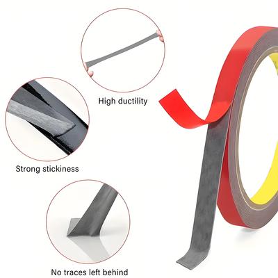 Doppelseitiges Klebeband 2,5 m Extra Starkes Doppelklebeband Spezielles Doppelseitiges Klebeband für Handy-LCD-Autobildschirm-Reparaturband