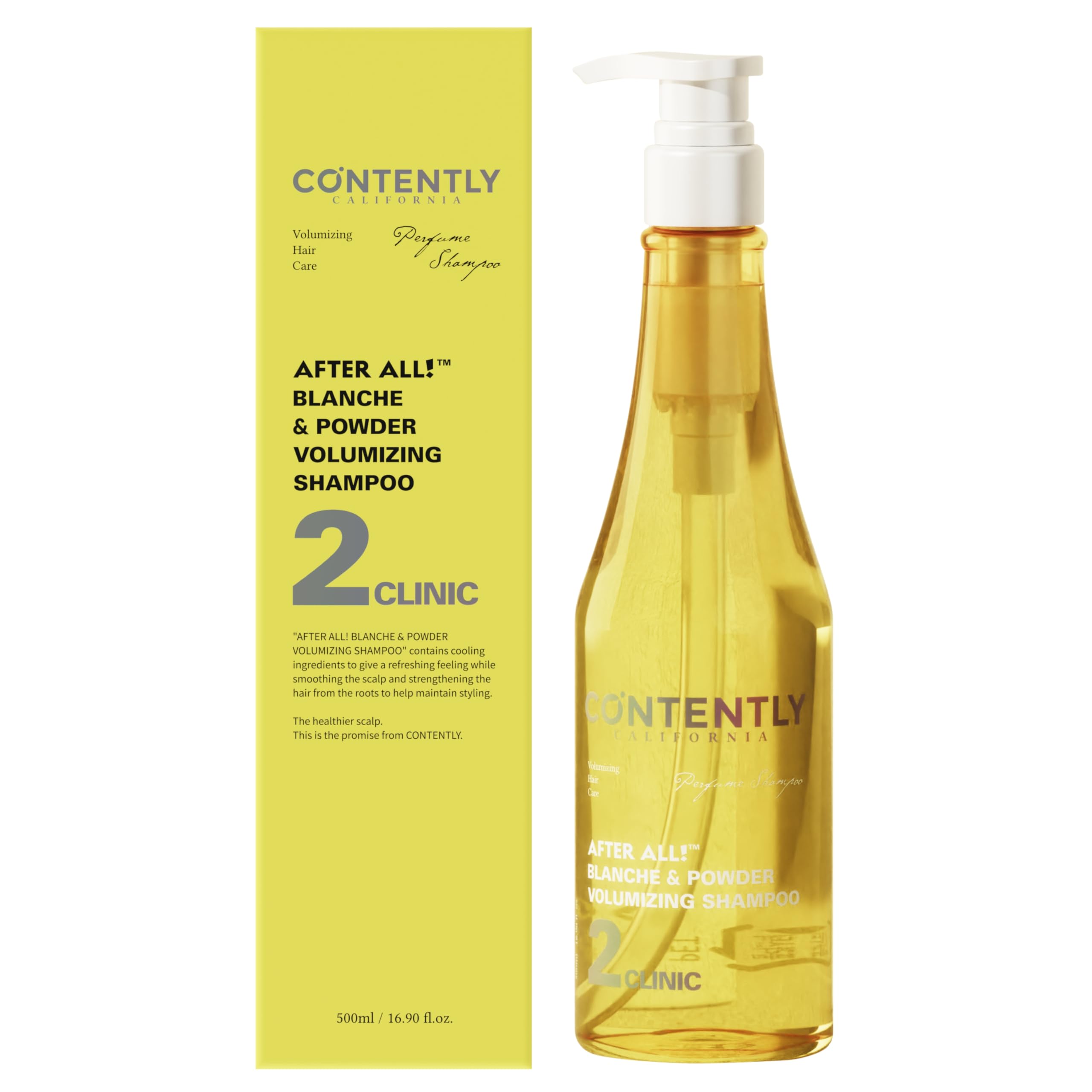 

Шампунь для объема 500 мл Охлаждает поврежденную кожу головы Большой объем [CONTENTLY] - Кожа головы, Волосы, Уход, Восстановление, Веганский,