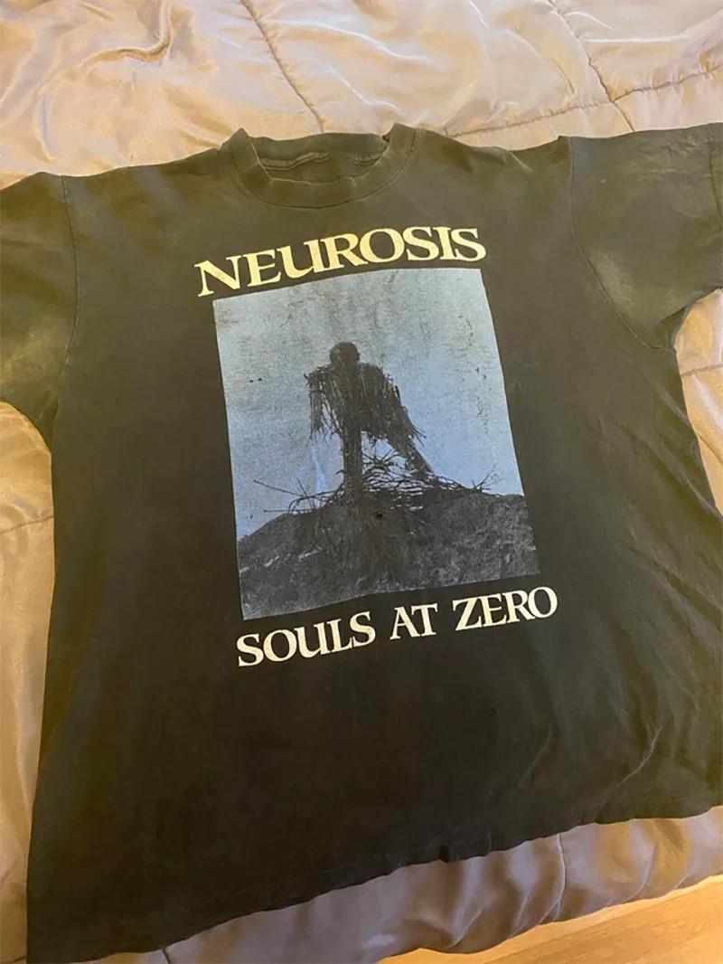 Neurosis Band Black T-Shirt Cotton Unisex Gift For Men Women S
