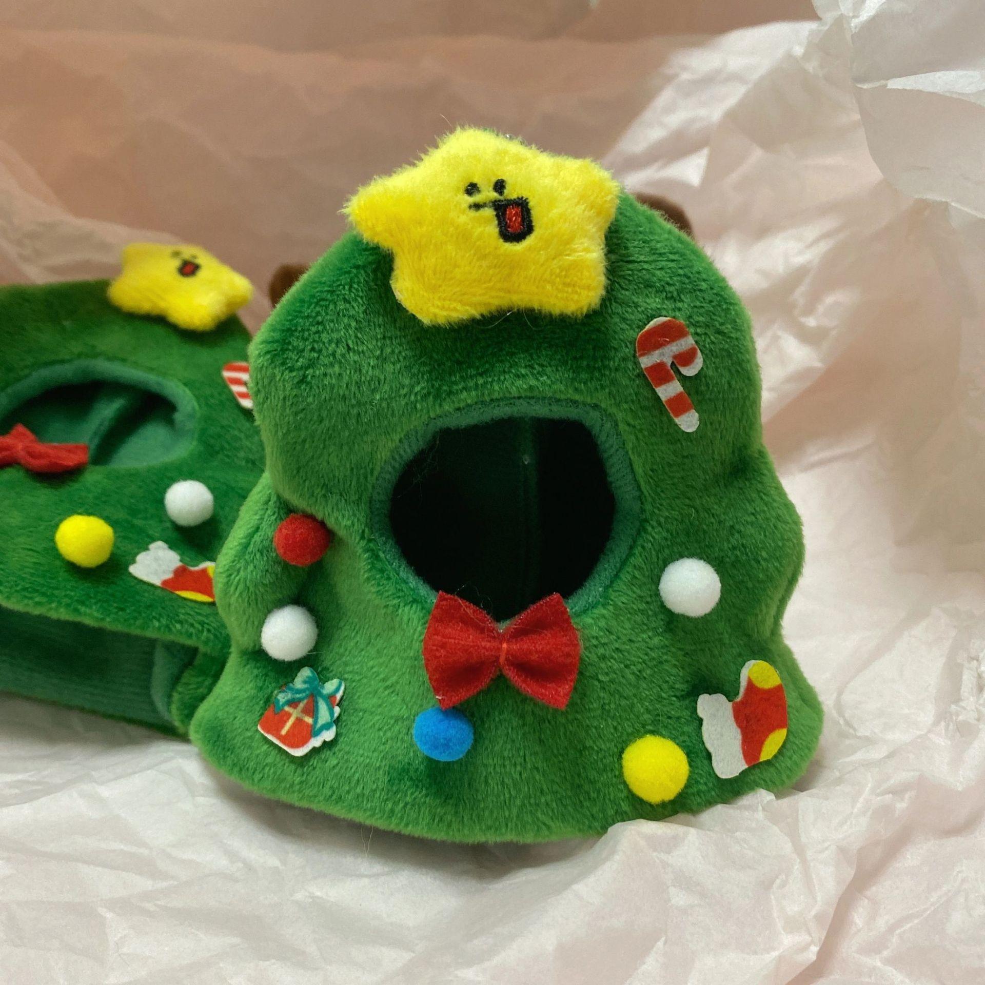 

Аксессуары для кукол 10-15 см: Милая рождественская плюшевая шапка Taiyaki