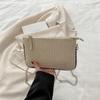 Envelope bag women's bag 2025 new casual retro chain small square bag fashionable shoulder bag woven messenger bag