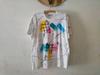Vintage 90s Abstract Expressionism T-Shirt: Beverly Hills Surf Art