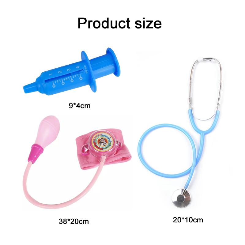 Kinder Simulation Arzt Spielzeug Rollenspiel Plastik Geschenk für Spaß Rollenspiel Kostüm Geburtstag Geschenke TMZ
