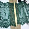 ( 2 Colors ) 1m x 31cm Elastic French Chantilly Eyelash Lace Fabric for Lingerie, Bra, Underwear, Garment, Sewing & Crafting