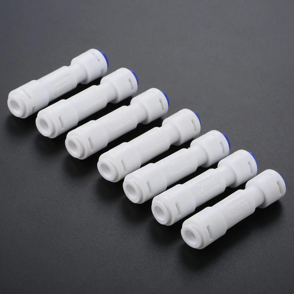 1Pc 150CC -1500CC Reverse Osmosis Water System Waste Water Flow Regulater Restrictor 1/4" OD Hose Quick Pipe Connection Fittiing