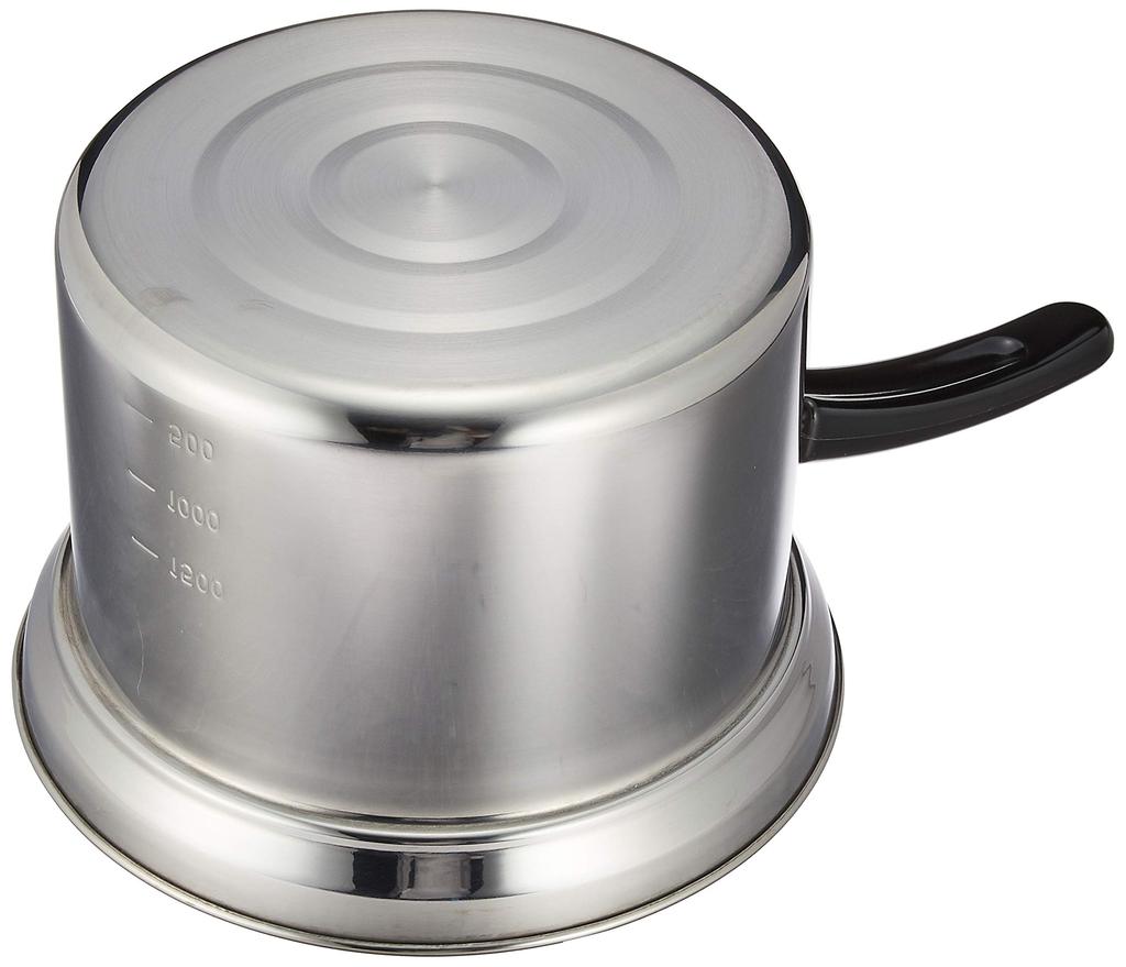 Hirosho Everyday Deep Saucepan 18cm FPZ-18 Multi-Purpose Pot, (with Colander)