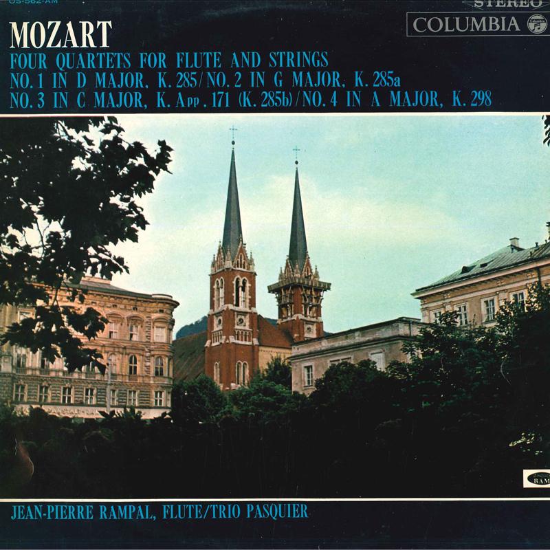 

LP Record JEAN-PIERRE RAMPAL,PASQUIER - Mozart Four Quartets For Flute And OS562AM COLUMBIA Japan Classical Used