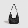 Japanese Ballet Polka Dot Crossbody Shoulder Bag,Korean Canvas Women Large Capacity Tote Bag,Student Commuter Work Handbag